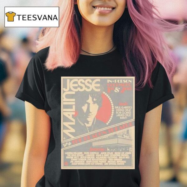 Jesse Malin December The Beacon Theatre T Shirt