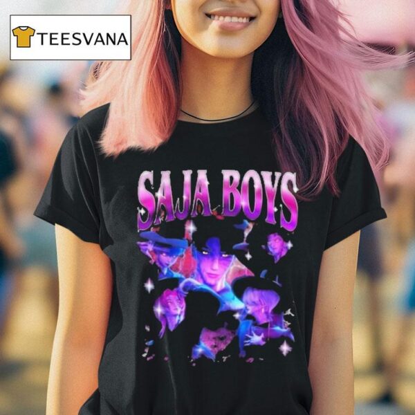 Jinu Leader Kpop Demon Hunters Saja Boy Movie T Shirt