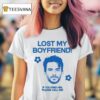Jonathan Bailey Lost My Boyfriend If You Find Him Please Call Me T Shirt