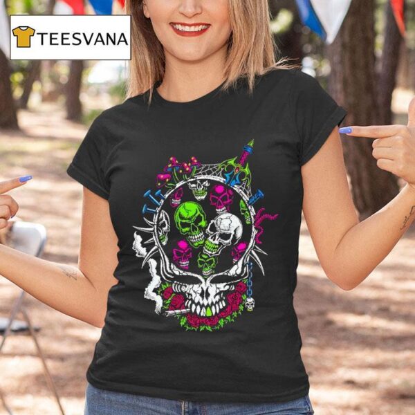 Josh Freydkis Skeleton Factory Skull T Shirt