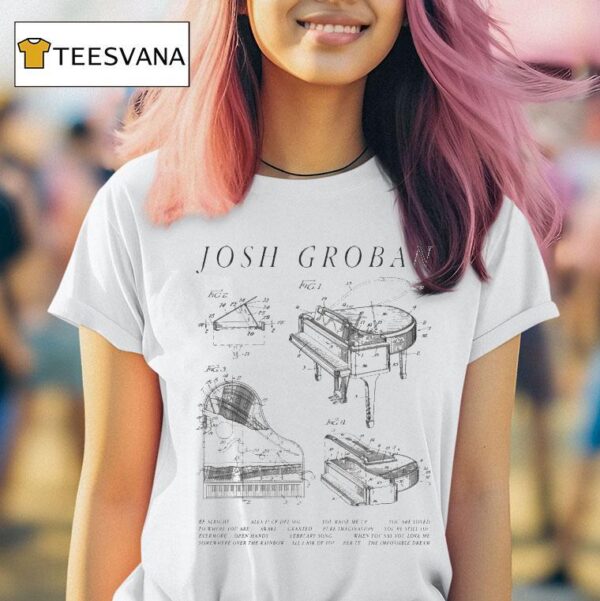 Josh Groban Piano T Shirt