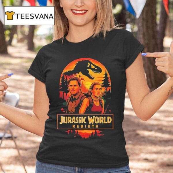 Jurassic World Rebirth The Movie T Shirt