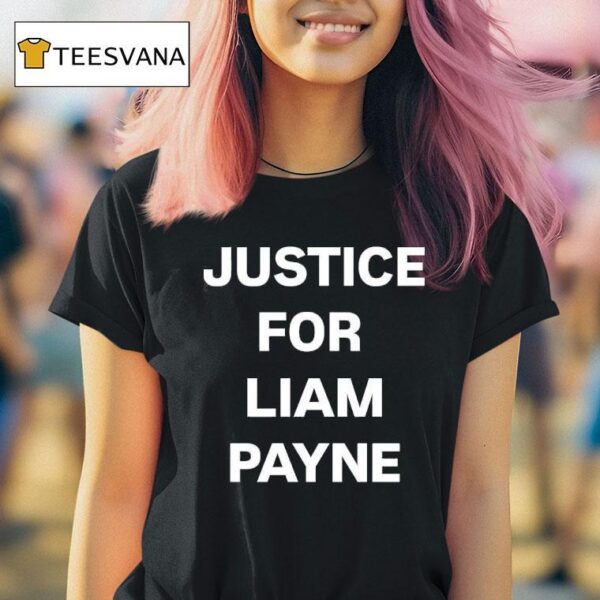 Justice For Liam Payne T Shirt