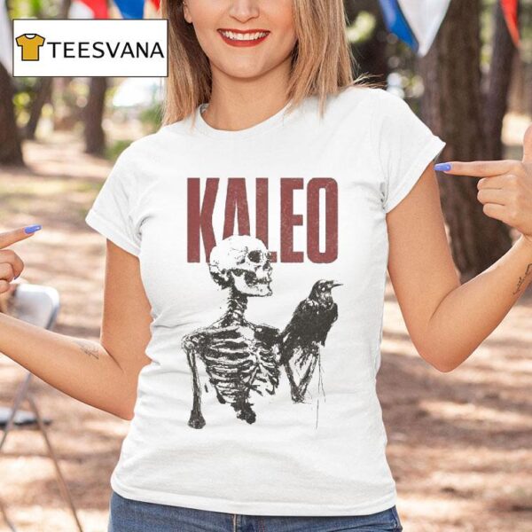 Kaleo Raven Skeleton T Shirt
