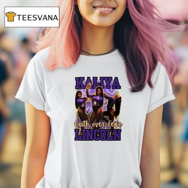 Kaliya Lincoln Faith Over Fear T Shirt