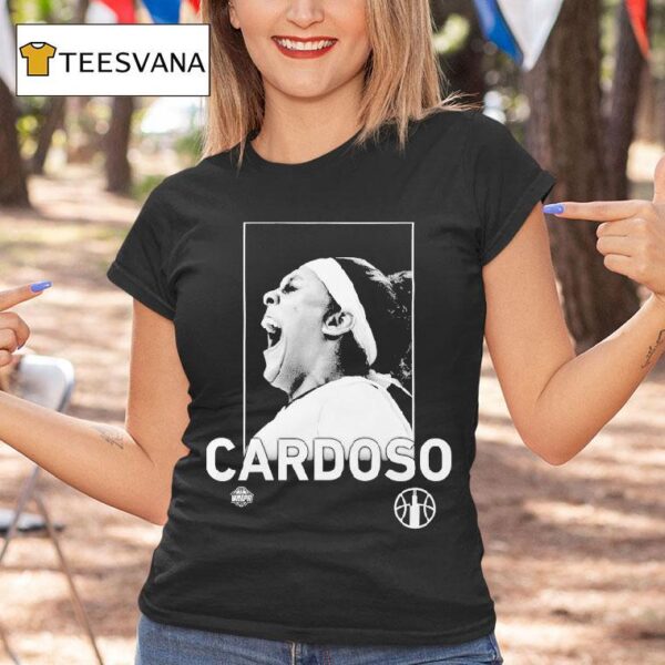 Kamilla Cardoso Mic Chicago Sky T Shirt