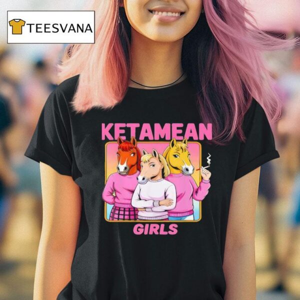 Ketamine Horse Emergency Girls T Shirt