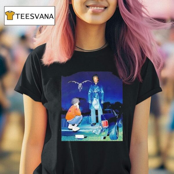 L Death Note X Metro Boomin Heroes And Villains T Shirt