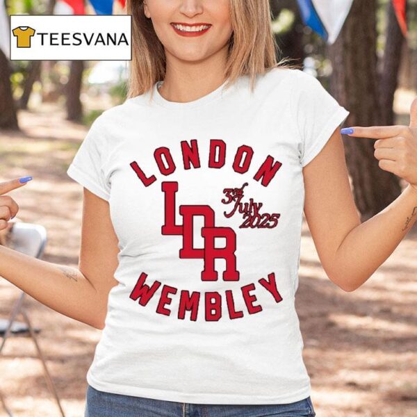 Lana Del Rey London Wembley T Shirt