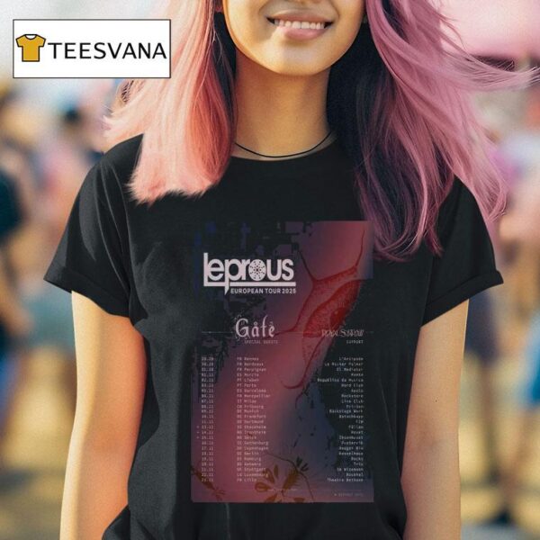 Leprous European Tour T Shirt
