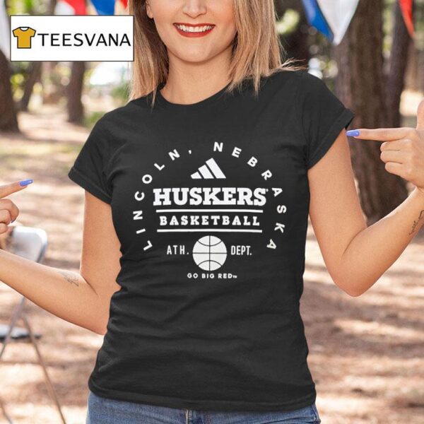 Lincoln Nebraska Huskers Basketball Go Big Red T Shirt