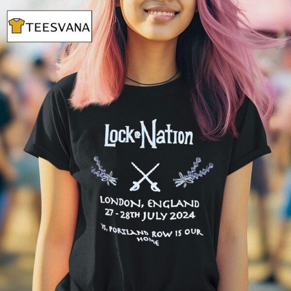Lock Nation London England Th July T Shirt