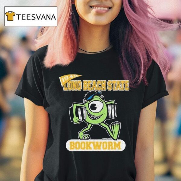 Long Beach State Bookworm Scare Mike T Shirt
