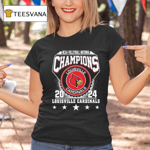 Louisville Cardinals Ncaa Volleyball National Champions T Shirt