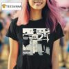 Luigi Mangione Helicopter Pad With Police Album Cover T Shirt