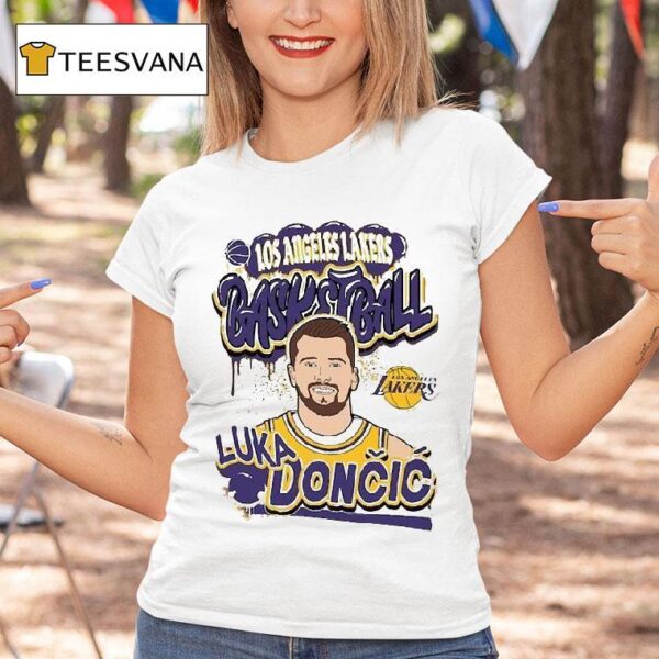 Luka Doncic Los Angeles Lakers Character T Shirt
