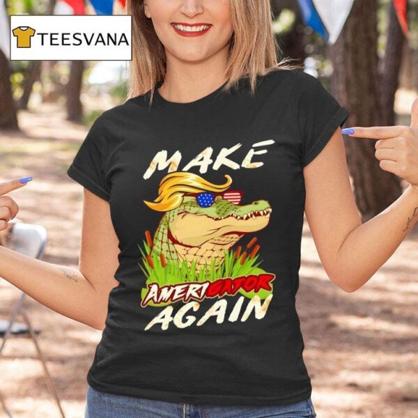 Make Amerigator Again Donald Trump T Shirt