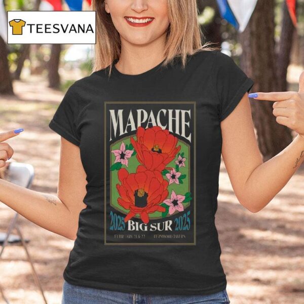 Mapache Fernwood Resort In Big Sur Ca February T Shirt