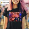 Max Verstappen Kissing Lewis Hamilton Photo T Shirt