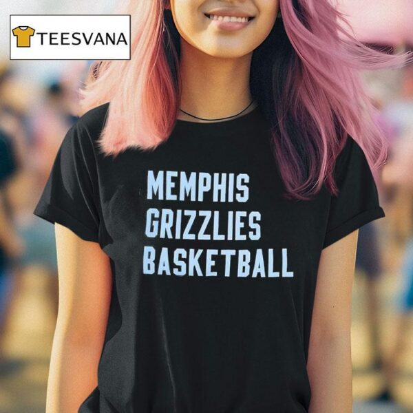 Memphis Grizzlies Basketball T Shirt