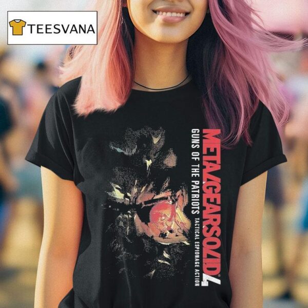 Metal Gear Solid Guns Of The Patriots Tactical Espionage Action T Shirt