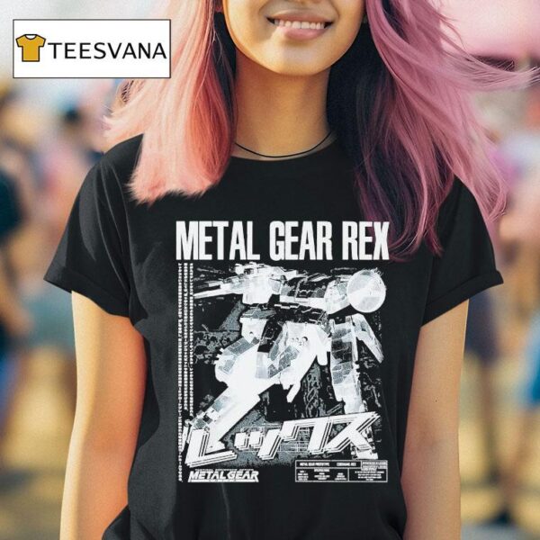 Metal Gear Solid Rex T Shirt