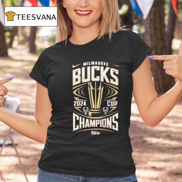 Mil Bucks Emirates Basketball Championship T Shirt
