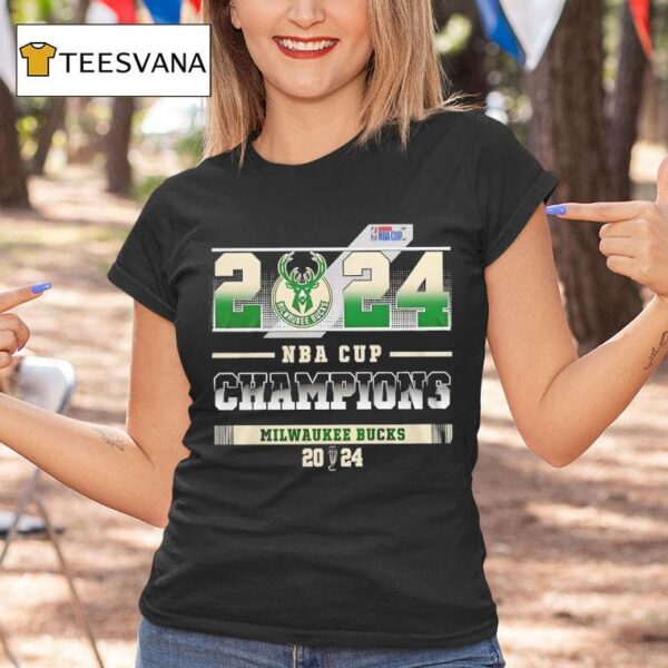 Milwaukee Bucks Nba Cup Championship Winner T Shirt