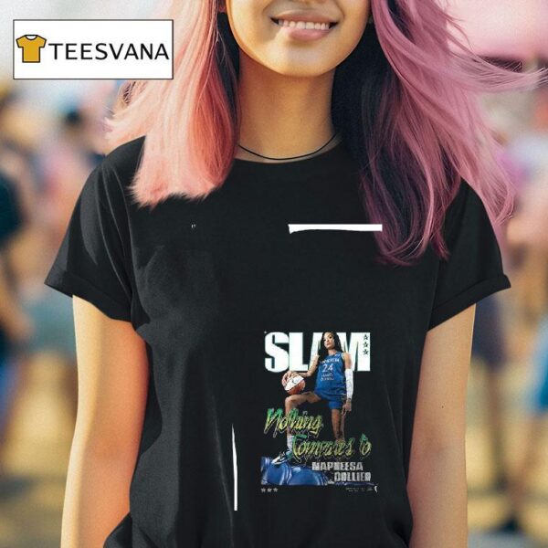 Minnesota Lynx Nothing Compares To Napheesa Collier Slam Charcoal Cover Collection T Shirt