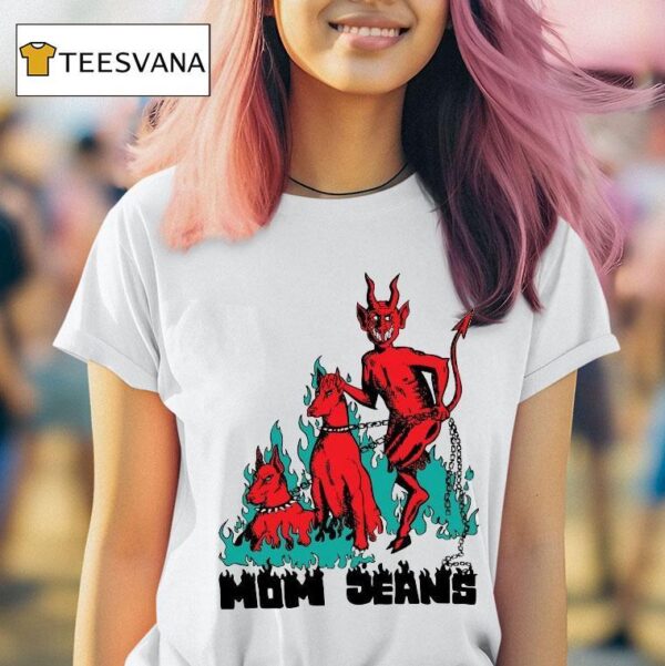 Mom Jeans Devil Dog T Shirt