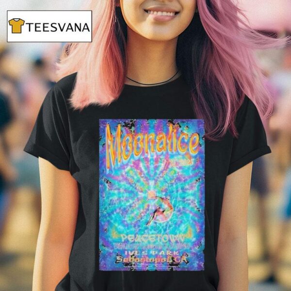 Moonalice Peacetown Summer Concert Series In Sebastopol Ca July T Shirt