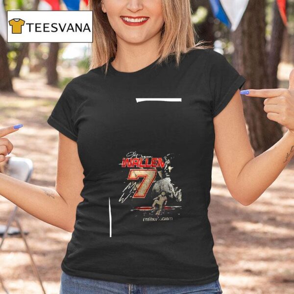 Morgan Wallen I M The Problem Stock Car Signature T Shirt