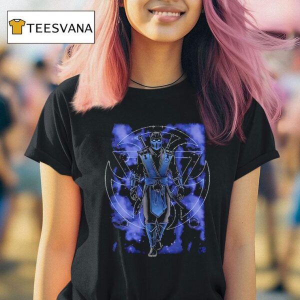 Mortal Kombat Sub Zero Shadow Nebula T Shirt