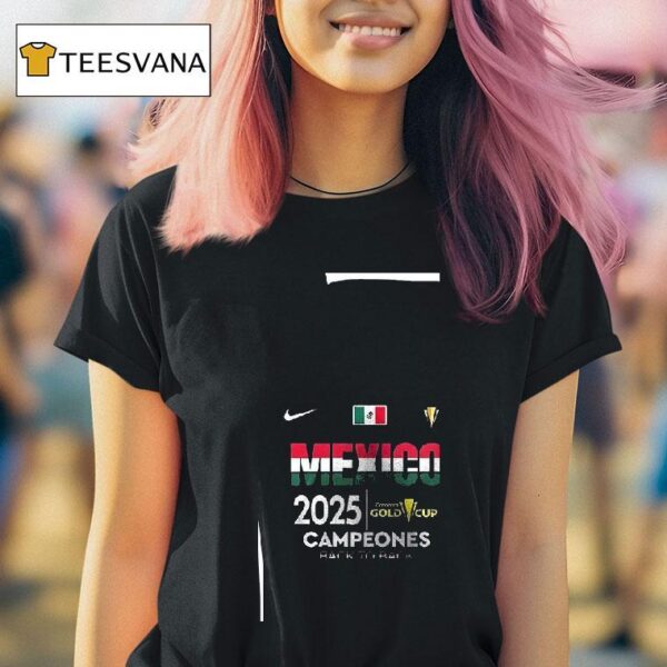 Mxico Campen De La Copa Oro De La Concacaf T Shirt