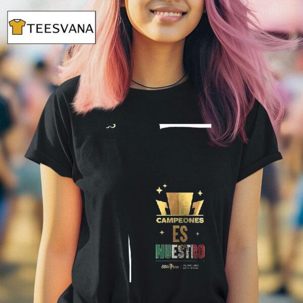 Mxico Campeones X Concacaf Gold Cup Es Nuestro Bicampeones T Shirt