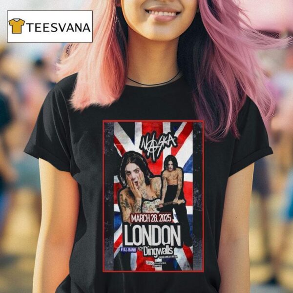Naska London March Full Band Dingwalls T Shirt