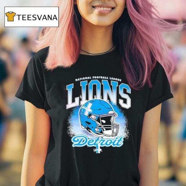 National Football League Detroit Lions Vintage Logo T Shirt