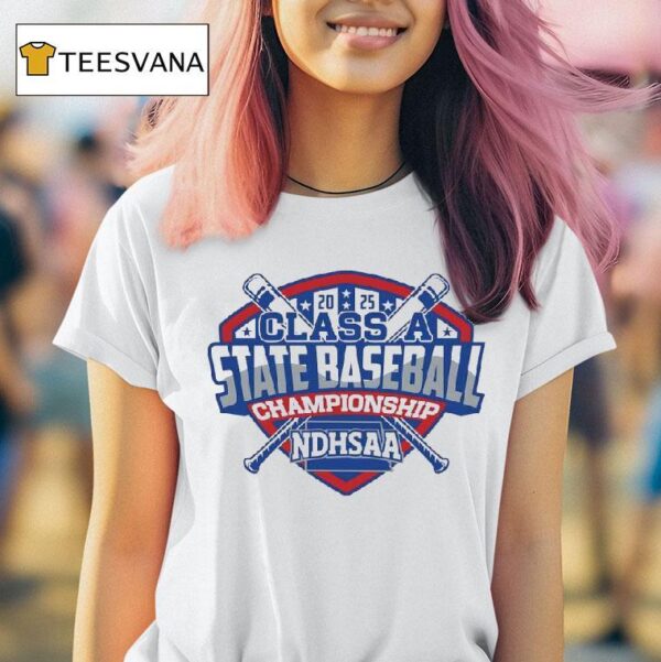 Ndhsaa Class A State Baseball Championship T Shirt