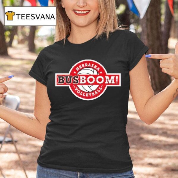 Nebraska Volleyball Busboom T Shirt