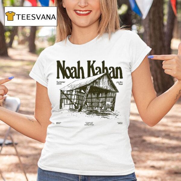 Noah Kahan Still Standing Eu And Uk Tour Summer T Shirt