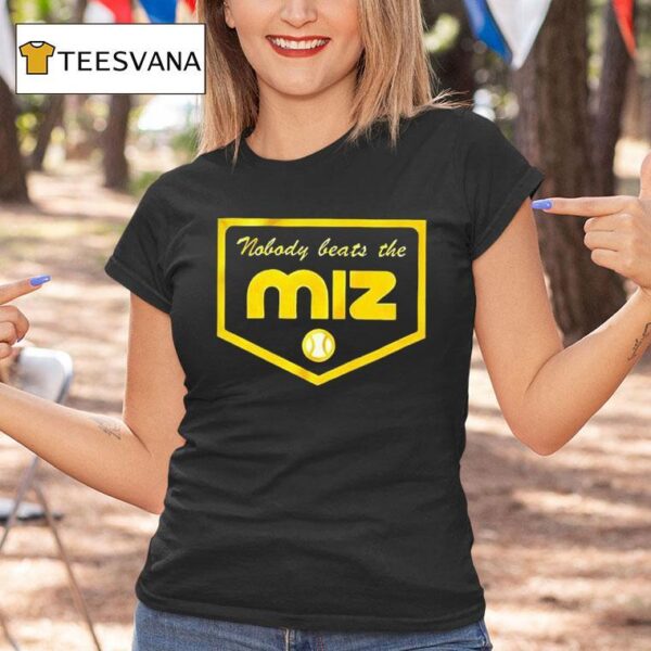 Nobody Beats The Miz Jacob Misiorowski T Shirt