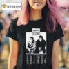 Oasis Live Concert World Tour Dates Portrai T Shirt