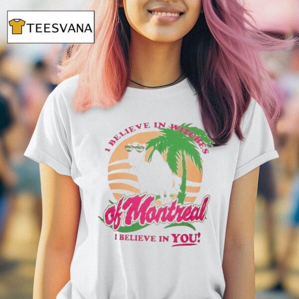 Of Montreal I Believe In Witches I Believe In You Spring Break Camel T Shirt