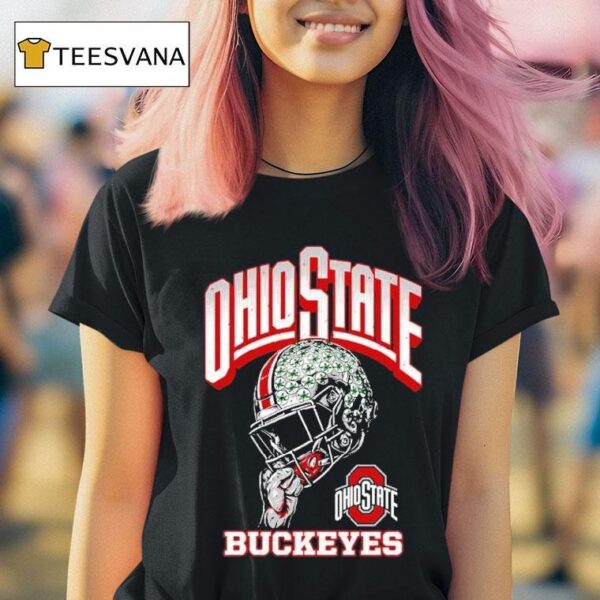 Ohio State Buckeyes Football Helme T Shirt