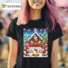 Oklahoma Sooners Baseball Legends Christmas Pixel T Shirt