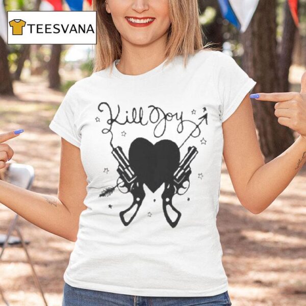 Olivia Rodrigo With Killjoy Hear T Shirt