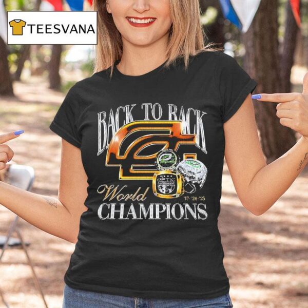 Optic Gaming Back To Back World Champions T Shirt