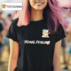 Ordinal Penguins Pixel T Shirt