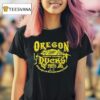 Oregon Ducks Rose Bowl Cfp Quarterfinal Stadium Logo T Shirt
