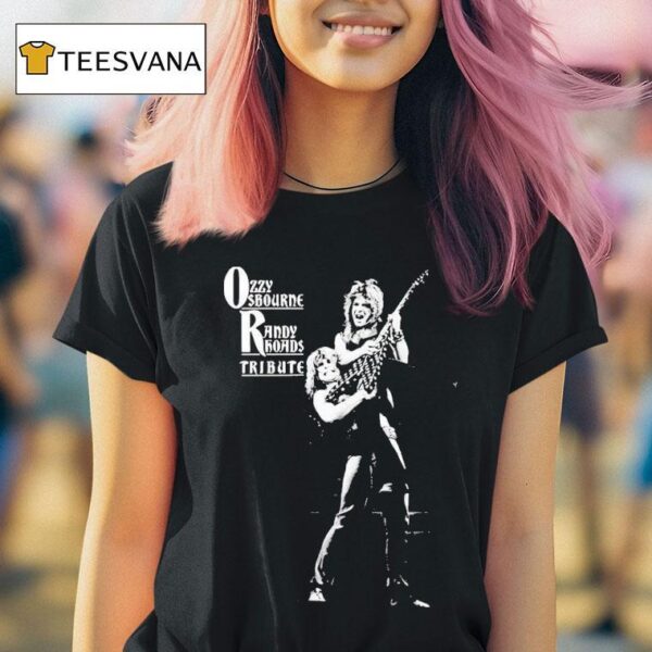 Ozzy Osbourne Randy Rhoads Tribute T Shirt